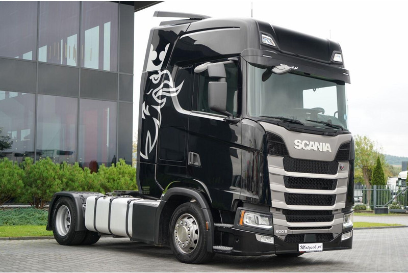 Scania S 500 / MEGA / RETARDER / LOW DECK / I-PARK COOL / PO KONTRAKCIE - Nyergesvontató: 1 kép. Scania S 500 / MEGA / RETARDER / LOW DECK / I-PARK COOL / PO KONTRAKCIE - Nyergesvontató: 1 kép.
