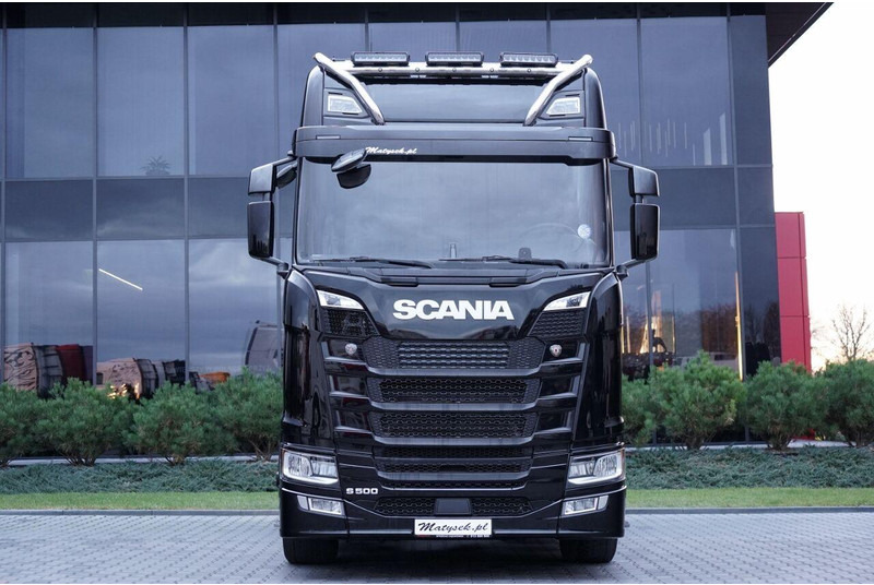 Scania S 500 / RETARDER / I-PARK COOL  / FULL AIRMATIC  / ALUFELGI / SK - Nyergesvontató: 3 kép. Scania S 500 / RETARDER / I-PARK COOL  / FULL AIRMATIC  / ALUFELGI / SK - Nyergesvontató: 3 kép.