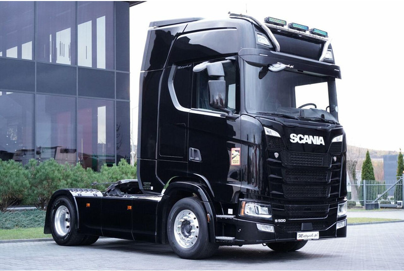 Scania S 500 / RETARDER / I-PARK COOL  / FULL AIRMATIC  / ALUFELGI / SK - Nyergesvontató: 5 kép. Scania S 500 / RETARDER / I-PARK COOL  / FULL AIRMATIC  / ALUFELGI / SK - Nyergesvontató: 5 kép.