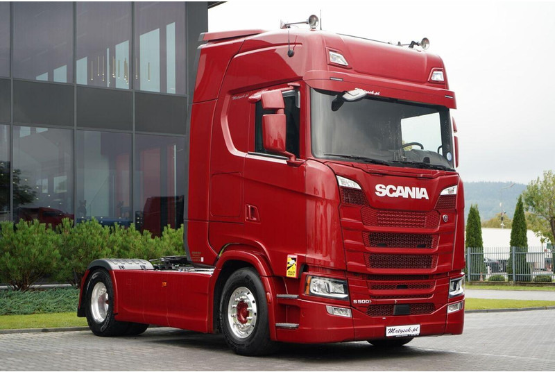 Scania S 500 / RETARDER / I-PARK COOL / NAVI / ALUFELGI - Nyergesvontató: 5 kép. Scania S 500 / RETARDER / I-PARK COOL / NAVI / ALUFELGI - Nyergesvontató: 5 kép.