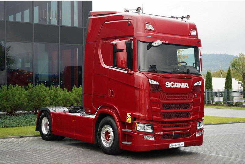 Scania S 500 / RETARDER / I-PARK COOL / NAVI / ALUFELGI - Nyergesvontató: 3 kép. Scania S 500 / RETARDER / I-PARK COOL / NAVI / ALUFELGI - Nyergesvontató: 3 kép.