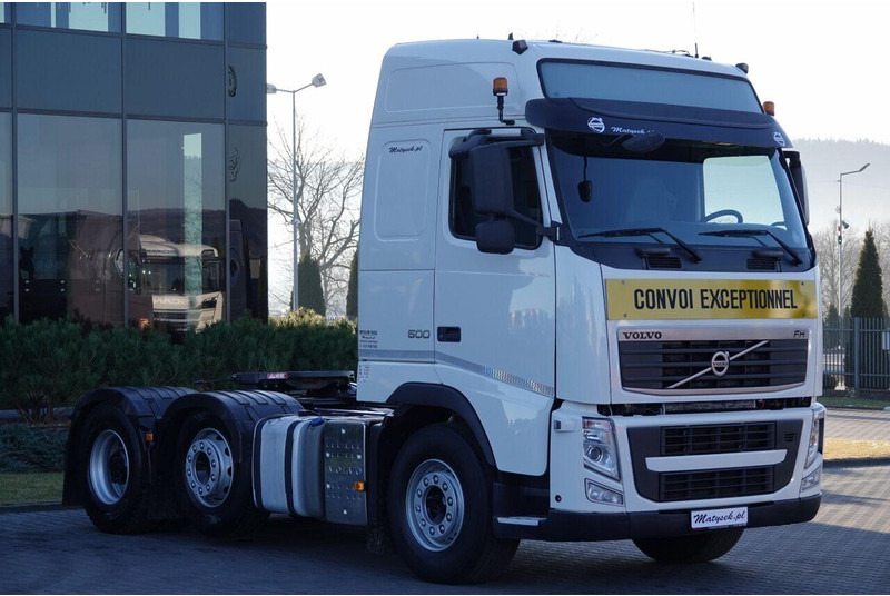 Volvo FH 500 / 6x2 / RETARDER / PEŁNY ADR / PUSHER / OŚ PODNOSZONA / D - Nyergesvontató: 2 kép. Volvo FH 500 / 6x2 / RETARDER / PEŁNY ADR / PUSHER / OŚ PODNOSZONA / D - Nyergesvontató: 2 kép.