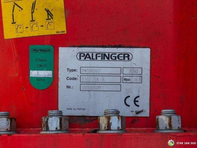 Volvo FH 520 8x2 PALFINGER PK 100002 HDS Fly Jib Cran lízing Volvo FH 520 8x2 PALFINGER PK 100002 HDS Fly Jib Cran: 18 kép.