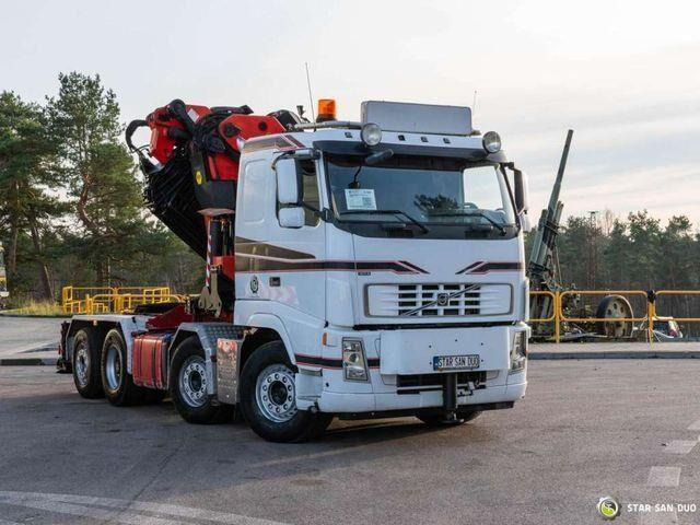 Volvo FH 520 8x2 PALFINGER PK 100002 HDS Fly Jib Cran lízing Volvo FH 520 8x2 PALFINGER PK 100002 HDS Fly Jib Cran: 13 kép.