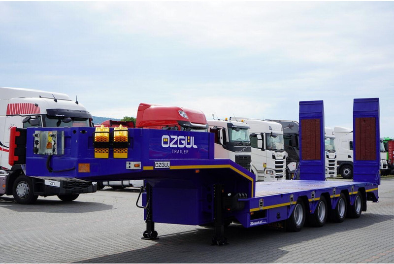 OZGUL NACZEPA LAWETA / LW4 / NISKOPODWOZIOWA / POSZERZANA / 4 OSIE / 1 - Félpótkocsi mélybölcsős: 3 kép. OZGUL NACZEPA LAWETA / LW4 / NISKOPODWOZIOWA / POSZERZANA / 4 OSIE / 1 - Félpótkocsi mélybölcsős: 3 kép.