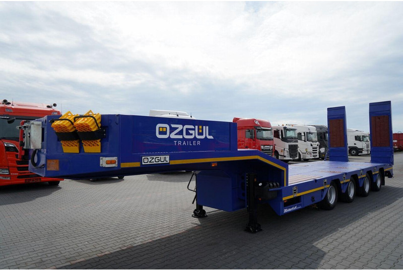 OZGUL NACZEPA LAWETA / LW4 / NISKOPODWOZIOWA / POSZERZANA / 4 OSIE / 1 - Félpótkocsi mélybölcsős: 5 kép. OZGUL NACZEPA LAWETA / LW4 / NISKOPODWOZIOWA / POSZERZANA / 4 OSIE / 1 - Félpótkocsi mélybölcsős: 5 kép.