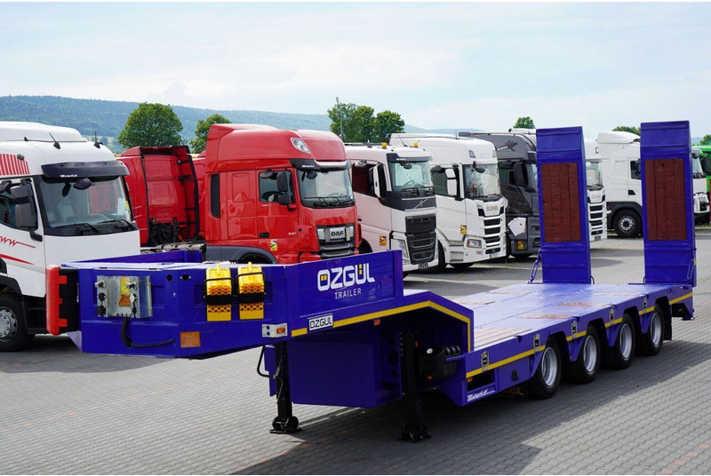 OZGUL NACZEPA LAWETA / LW4 / NISKOPODWOZIOWA / POSZERZANA / 4 OSIE / 1 - Félpótkocsi mélybölcsős: 4 kép. OZGUL NACZEPA LAWETA / LW4 / NISKOPODWOZIOWA / POSZERZANA / 4 OSIE / 1 - Félpótkocsi mélybölcsős: 4 kép.