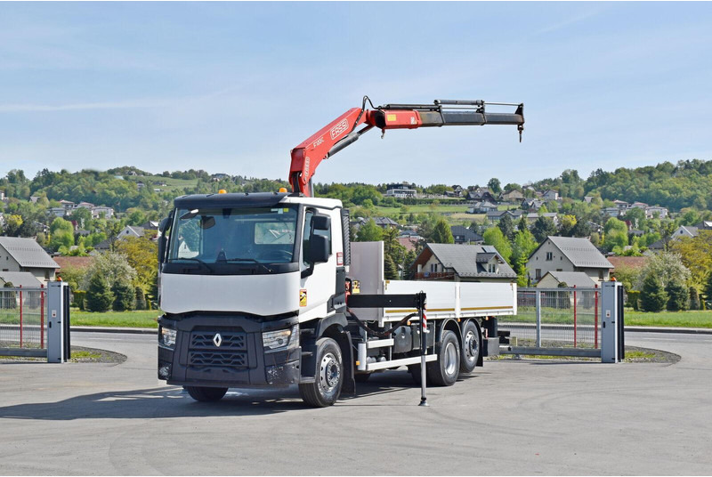 Renault C 380 - Platós teherautó, Darus autó: 2 kép. Renault C 380 - Platós teherautó, Darus autó: 2 kép.