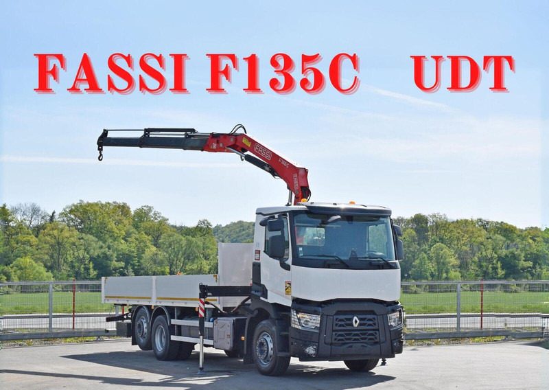 Renault C 380 - Platós teherautó, Darus autó: 1 kép. Renault C 380 - Platós teherautó, Darus autó: 1 kép.