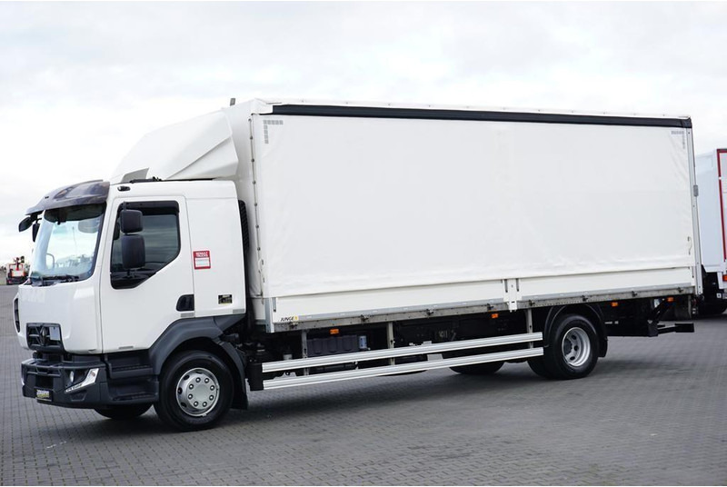 Renault D 16 / 280 / ACC / E 6 / BURTOFIRANKA + WINDA / ŁAD. 8 925 KG / - Ponyvás teherautó: 3 kép. Renault D 16 / 280 / ACC / E 6 / BURTOFIRANKA + WINDA / ŁAD. 8 925 KG / - Ponyvás teherautó: 3 kép.