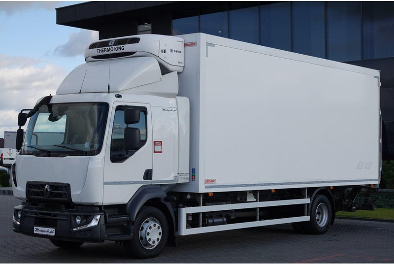 Renault D 250 / CHŁODNIA - 6,7 m / THERMO KING T 600R / + WINDA ZAŁADOWC - Hűtős teherautó: 4 kép. Renault D 250 / CHŁODNIA - 6,7 m / THERMO KING T 600R / + WINDA ZAŁADOWC - Hűtős teherautó: 4 kép.