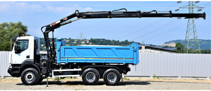 Renault KERAX 370 DXI - Billenőplatós teherautó, Darus autó: 5 kép. Renault KERAX 370 DXI - Billenőplatós teherautó, Darus autó: 5 kép.