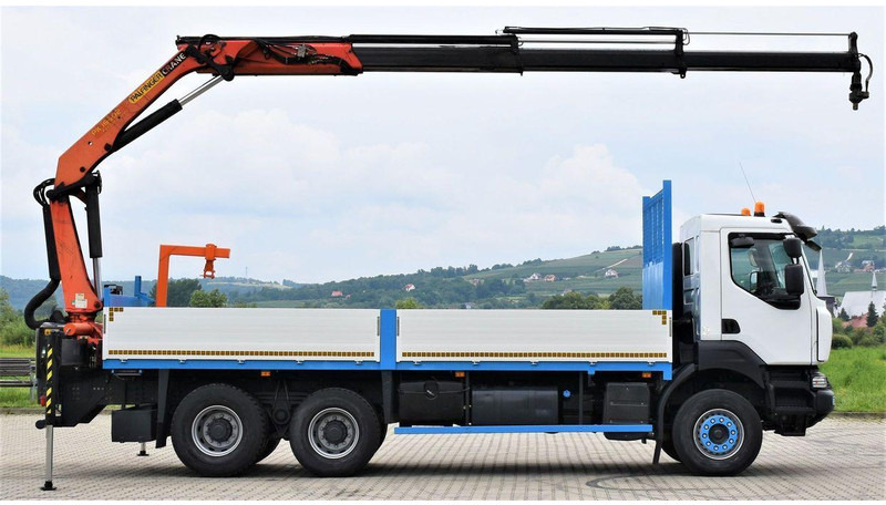 Renault KERAX 370 - Platós teherautó, Darus autó: 5 kép. Renault KERAX 370 - Platós teherautó, Darus autó: 5 kép.