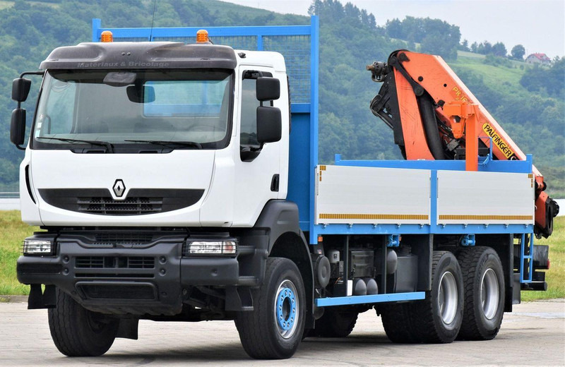 Renault KERAX 370 - Platós teherautó, Darus autó: 4 kép. Renault KERAX 370 - Platós teherautó, Darus autó: 4 kép.