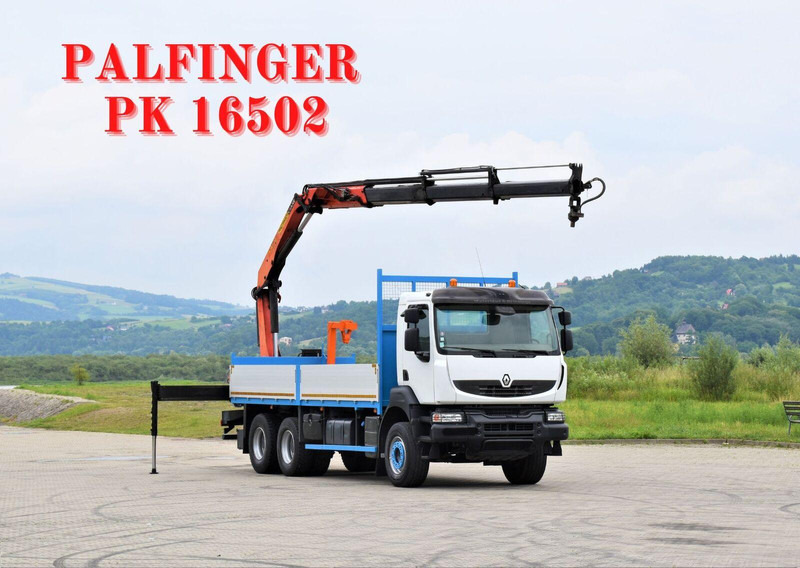 Renault KERAX 370 - Platós teherautó, Darus autó: 1 kép. Renault KERAX 370 - Platós teherautó, Darus autó: 1 kép.