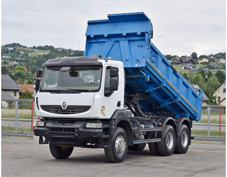 Renault KERAX 410 - Billenőplatós teherautó: 2 kép. Renault KERAX 410 - Billenőplatós teherautó: 2 kép.
