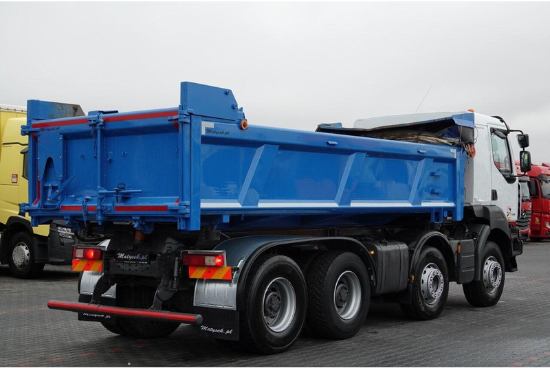 Billenőplatós teherautó Renault KERAX 430 / 8x4 / WYWROTKA / HYDROBURTA / HYDROKLAPA / BORDMATIC: 11 kép. Billenőplatós teherautó Renault KERAX 430 / 8x4 / WYWROTKA / HYDROBURTA / HYDROKLAPA / BORDMATIC: 11 kép.