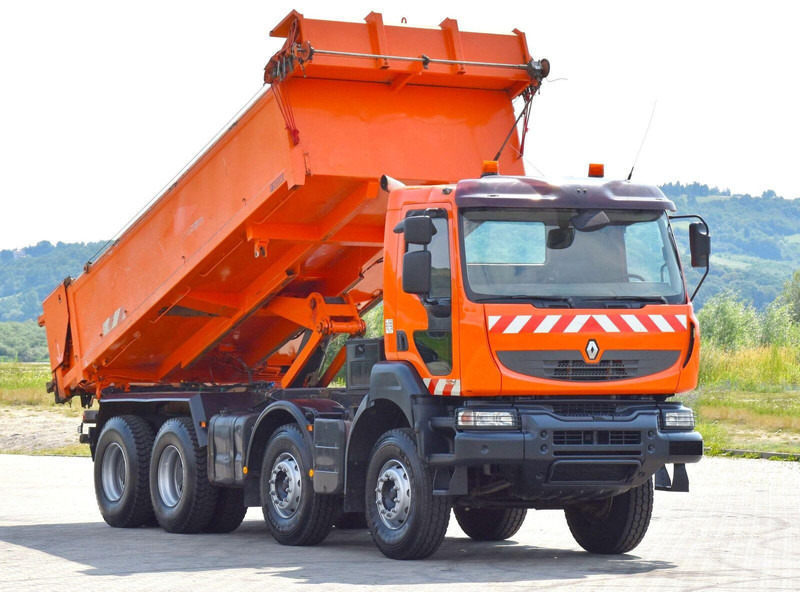 Renault Kerax 370 DXI * Kipper 5,80 m * Bordmatic * 8x4! - Billenőplatós teherautó: 4 kép. Renault Kerax 370 DXI * Kipper 5,80 m * Bordmatic * 8x4! - Billenőplatós teherautó: 4 kép.