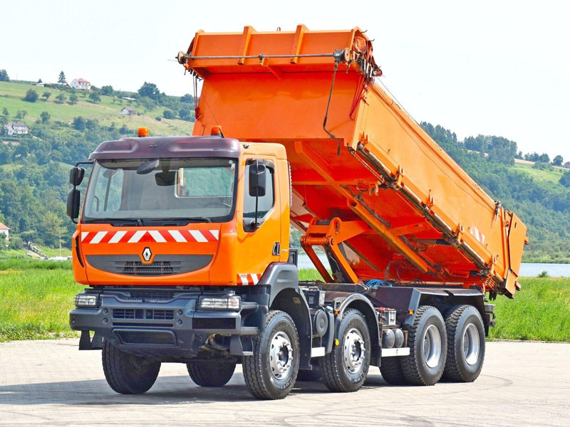 Renault Kerax 370 DXI * Kipper 5,80 m * Bordmatic * 8x4! - Billenőplatós teherautó: 3 kép. Renault Kerax 370 DXI * Kipper 5,80 m * Bordmatic * 8x4! - Billenőplatós teherautó: 3 kép.