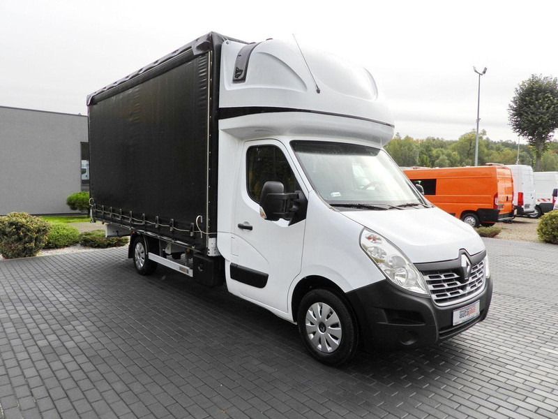Renault MASTER PLANDEKA 10 PALET WEBASTO TEMPOMAT KLIMATYZACJA  170KM [ - Ponyvás kisteherautó: 4 kép. Renault MASTER PLANDEKA 10 PALET WEBASTO TEMPOMAT KLIMATYZACJA  170KM [ - Ponyvás kisteherautó: 4 kép.