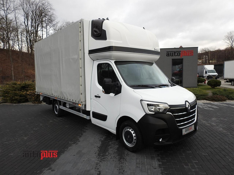 Renault MASTER PLANDEKA 10 PALET WEBASTO TEMPOMAT KLIMATYZACJA LEDY PNEU - Ponyvás kisteherautó: 1 kép. Renault MASTER PLANDEKA 10 PALET WEBASTO TEMPOMAT KLIMATYZACJA LEDY PNEU - Ponyvás kisteherautó: 1 kép.