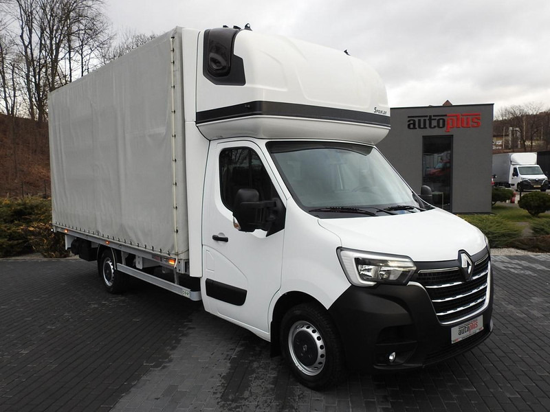 Renault MASTER PLANDEKA 10 PALET WEBASTO TEMPOMAT KLIMATYZACJA LEDY PNEU - Ponyvás kisteherautó: 4 kép. Renault MASTER PLANDEKA 10 PALET WEBASTO TEMPOMAT KLIMATYZACJA LEDY PNEU - Ponyvás kisteherautó: 4 kép.