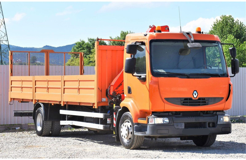 Renault MIDLUM 220 DXI - Platós teherautó, Darus autó: 3 kép. Renault MIDLUM 220 DXI - Platós teherautó, Darus autó: 3 kép.