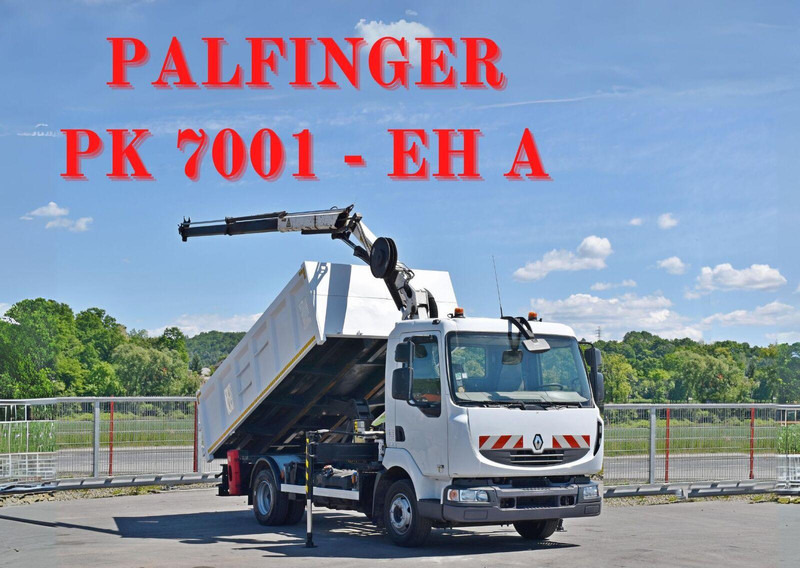 Renault MIDLUM 220 DXI - Billenőplatós teherautó, Darus autó: 1 kép. Renault MIDLUM 220 DXI - Billenőplatós teherautó, Darus autó: 1 kép.