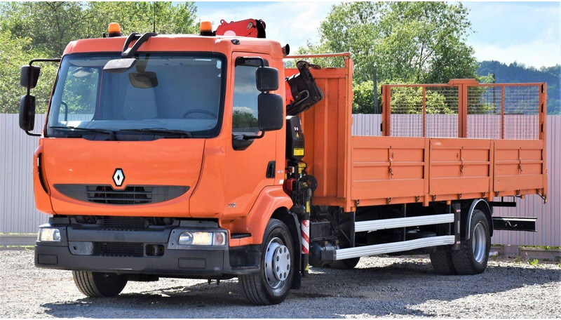 Renault MIDLUM 220 DXI - Platós teherautó, Darus autó: 4 kép. Renault MIDLUM 220 DXI - Platós teherautó, Darus autó: 4 kép.