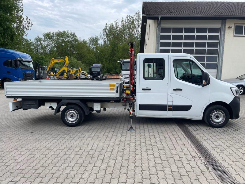 Renault Master Doka - Flatbed truck + crane - Platós kisteherautó, Duplakabinos kisteherautó: 5 kép. Renault Master Doka - Flatbed truck + crane - Platós kisteherautó, Duplakabinos kisteherautó: 5 kép.