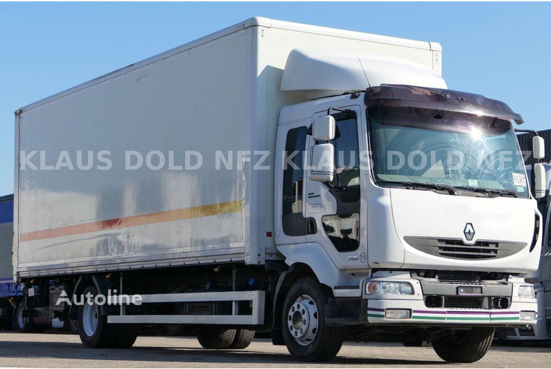 Renault Midlum 280.16 DXi Koffer + Tail lift - Dobozos felépítményű teherautó: 2 kép. Renault Midlum 280.16 DXi Koffer + Tail lift - Dobozos felépítményű teherautó: 2 kép.