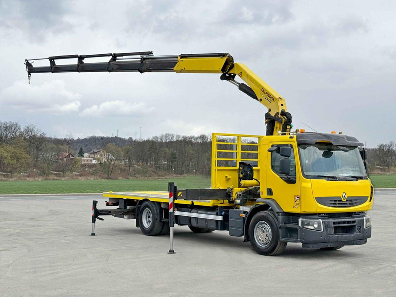 Renault PREMIUM 430 DXI* PK 33002 EH/FUNK * TOPZUSTAND - Platós teherautó, Darus autó: 2 kép. Renault PREMIUM 430 DXI* PK 33002 EH/FUNK * TOPZUSTAND - Platós teherautó, Darus autó: 2 kép.