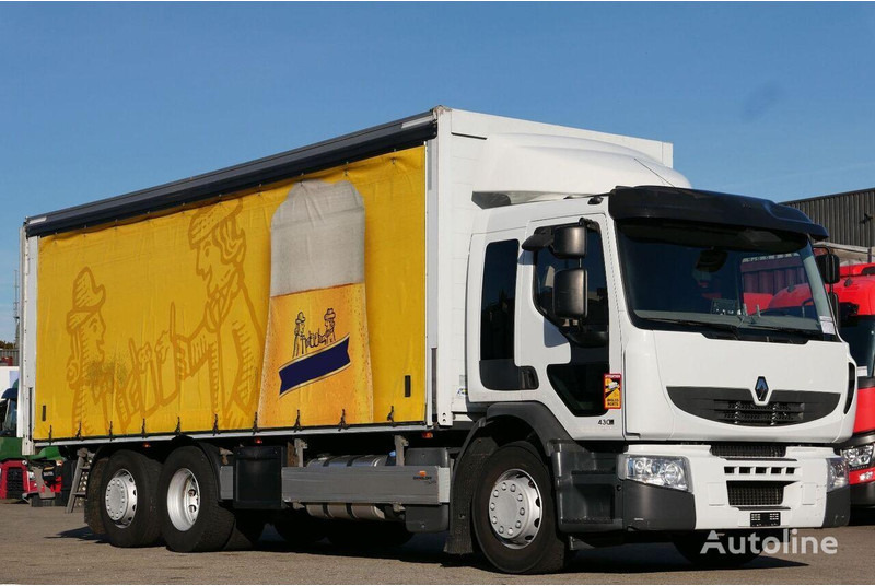 Renault Premium 430 DXi - Ponyvás teherautó: 1 kép. Renault Premium 430 DXi - Ponyvás teherautó: 1 kép.
