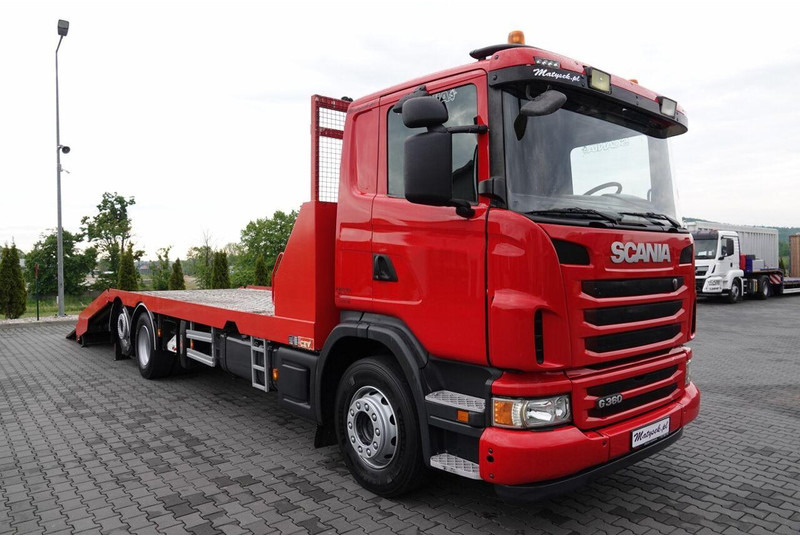 Scania G 360 / 6X2 / LAWETA / POMOC DROGOWA / OŚ SKRĘTNA I PODNOSZONA / - Vontató: 2 kép. Scania G 360 / 6X2 / LAWETA / POMOC DROGOWA / OŚ SKRĘTNA I PODNOSZONA / - Vontató: 2 kép.