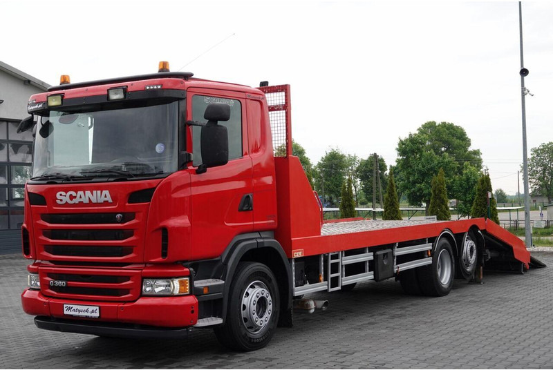 Scania G 360 / 6X2 / LAWETA / POMOC DROGOWA / OŚ SKRĘTNA I PODNOSZONA / - Vontató: 3 kép. Scania G 360 / 6X2 / LAWETA / POMOC DROGOWA / OŚ SKRĘTNA I PODNOSZONA / - Vontató: 3 kép.