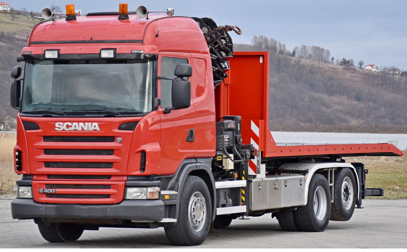 Scania G 400 - Teherautó - kábelrendszer, Darus autó: 4 kép. Scania G 400 - Teherautó - kábelrendszer, Darus autó: 4 kép.