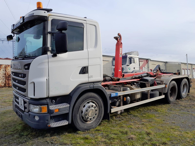 Scania G 440 6x4 - Platós teherautó, Darus autó: 1 kép. Scania G 440 6x4 - Platós teherautó, Darus autó: 1 kép.