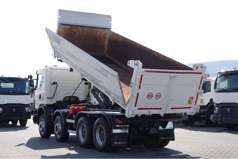 Scania G 480 / 8x4 / WYWROTKA / HYDROBURTA / BORDMATIC / MANUAL - Billenőplatós teherautó: 3 kép. Scania G 480 / 8x4 / WYWROTKA / HYDROBURTA / BORDMATIC / MANUAL - Billenőplatós teherautó: 3 kép.