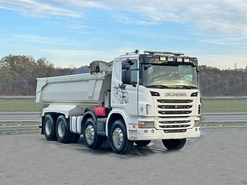 Scania G 480 - Billenőplatós teherautó: 1 kép. Scania G 480 - Billenőplatós teherautó: 1 kép.