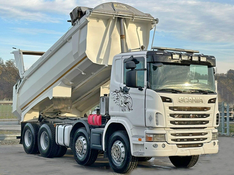Scania G 480 - Billenőplatós teherautó: 3 kép. Scania G 480 - Billenőplatós teherautó: 3 kép.