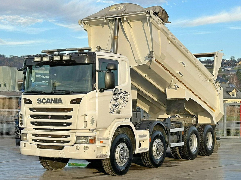 Scania G 480 - Billenőplatós teherautó: 4 kép. Scania G 480 - Billenőplatós teherautó: 4 kép.