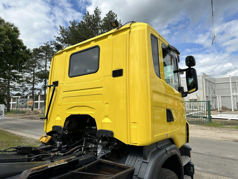 Scania G440 6x4 20T MARREL HOOKLIFT - RETARDER - STEEL - Platós teherautó, Darus autó: 4 kép. Scania G440 6x4 20T MARREL HOOKLIFT - RETARDER - STEEL - Platós teherautó, Darus autó: 4 kép.
