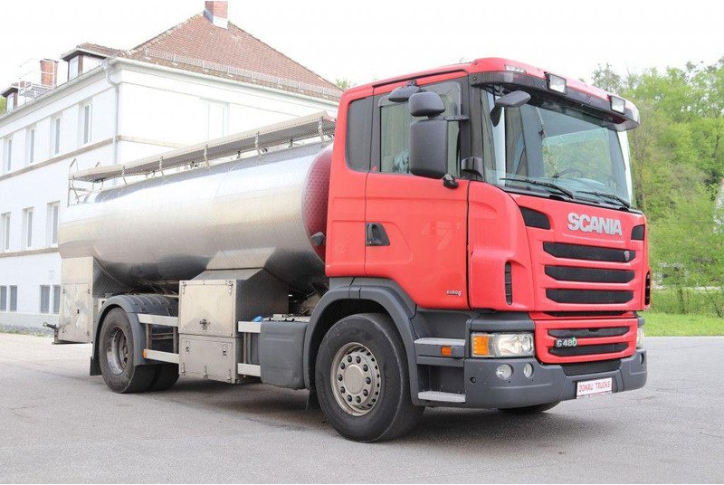 Scania G480 E6 Milch Isoliert 11.000L 3 Kammern Pumpe - Tartályos teherautó: 1 kép. Scania G480 E6 Milch Isoliert 11.000L 3 Kammern Pumpe - Tartályos teherautó: 1 kép.