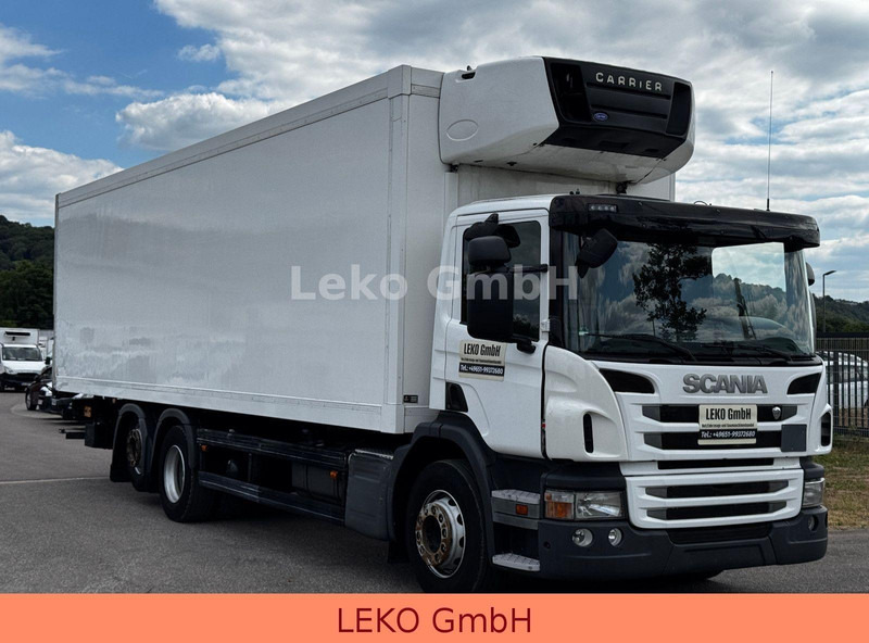 Scania P 280 Mit Carrier Sp 950 Mt - Hűtős teherautó: 1 kép. Scania P 280 Mit Carrier Sp 950 Mt - Hűtős teherautó: 1 kép.