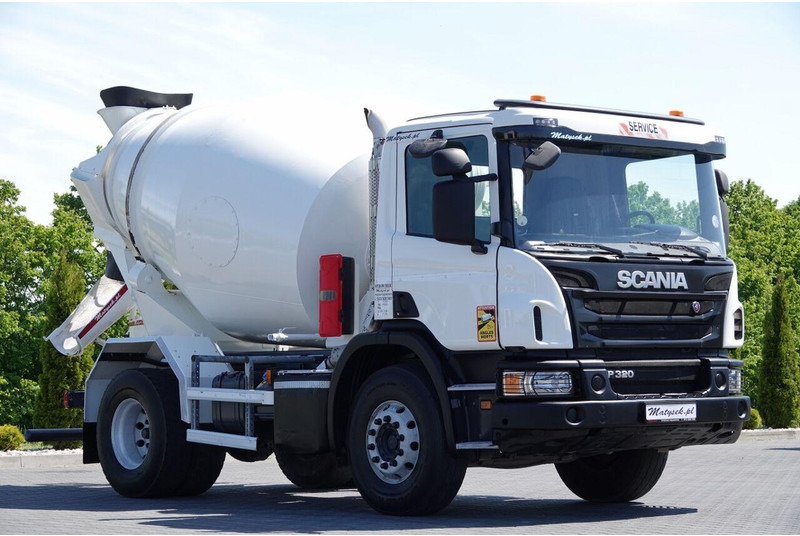 Scania P 320 / BETONOMIESZARKA / GRUSZKA / 6 m3 / EURO 6 - Betonmixer: 5 kép. Scania P 320 / BETONOMIESZARKA / GRUSZKA / 6 m3 / EURO 6 - Betonmixer: 5 kép.