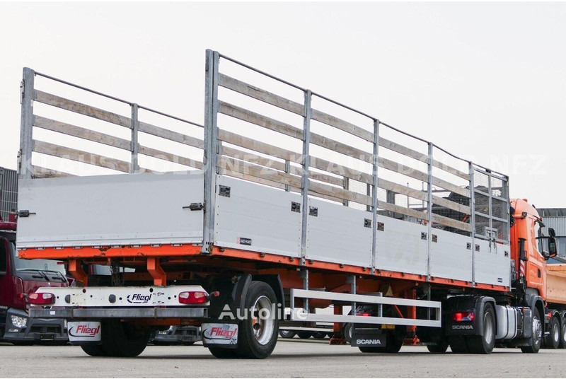 Scania R 410 - Flatbed+crane - Platós teherautó, Darus autó: 3 kép. Scania R 410 - Flatbed+crane - Platós teherautó, Darus autó: 3 kép.