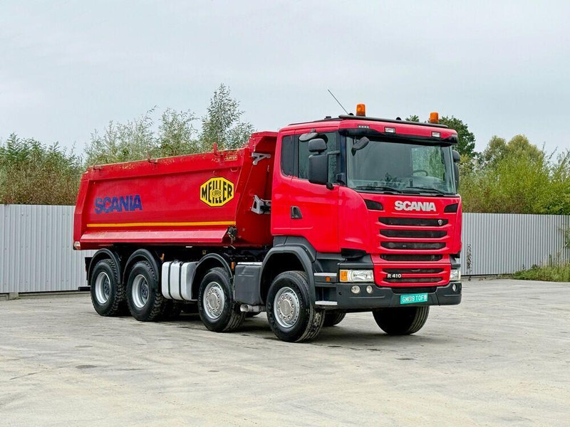 Scania R 410 * Kipper * TOPZUSTAND / 8x4 - Billenőplatós teherautó: 2 kép. Scania R 410 * Kipper * TOPZUSTAND / 8x4 - Billenőplatós teherautó: 2 kép.