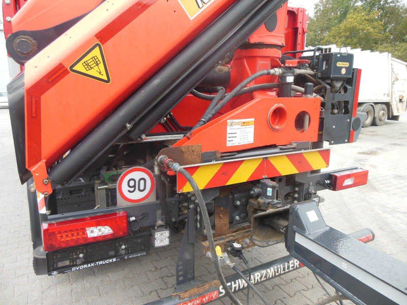 Scania R 580 8X4 + PALFINGER PK 19.001 crane - Billenőplatós teherautó, Darus autó: 5 kép. Scania R 580 8X4 + PALFINGER PK 19.001 crane - Billenőplatós teherautó, Darus autó: 5 kép.