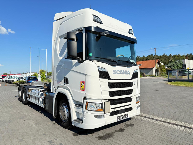 Scania R450 BDF SWAP CHASSIS 1.HAND - Cserefelépítményes teherautó: 5 kép. Scania R450 BDF SWAP CHASSIS 1.HAND - Cserefelépítményes teherautó: 5 kép.