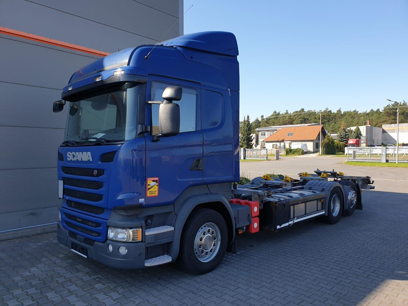 Scania R450 EURO 6 SWAP CHASSIS BDF 1.HAND - Alvaz teherautó: 2 kép. Scania R450 EURO 6 SWAP CHASSIS BDF 1.HAND - Alvaz teherautó: 2 kép.